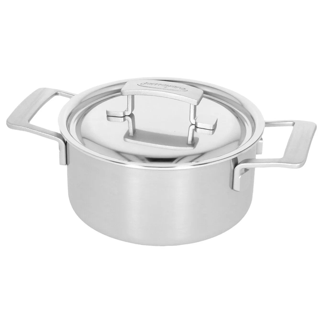 Demeyere Casseruola Con Coperchio - 18 Cm, 18/10 Acciaio Inossidabile 2 Demeyere Casseruola Con Coperchio - 18 Cm, 18/10 Acciaio Inossidabile - immagine 2