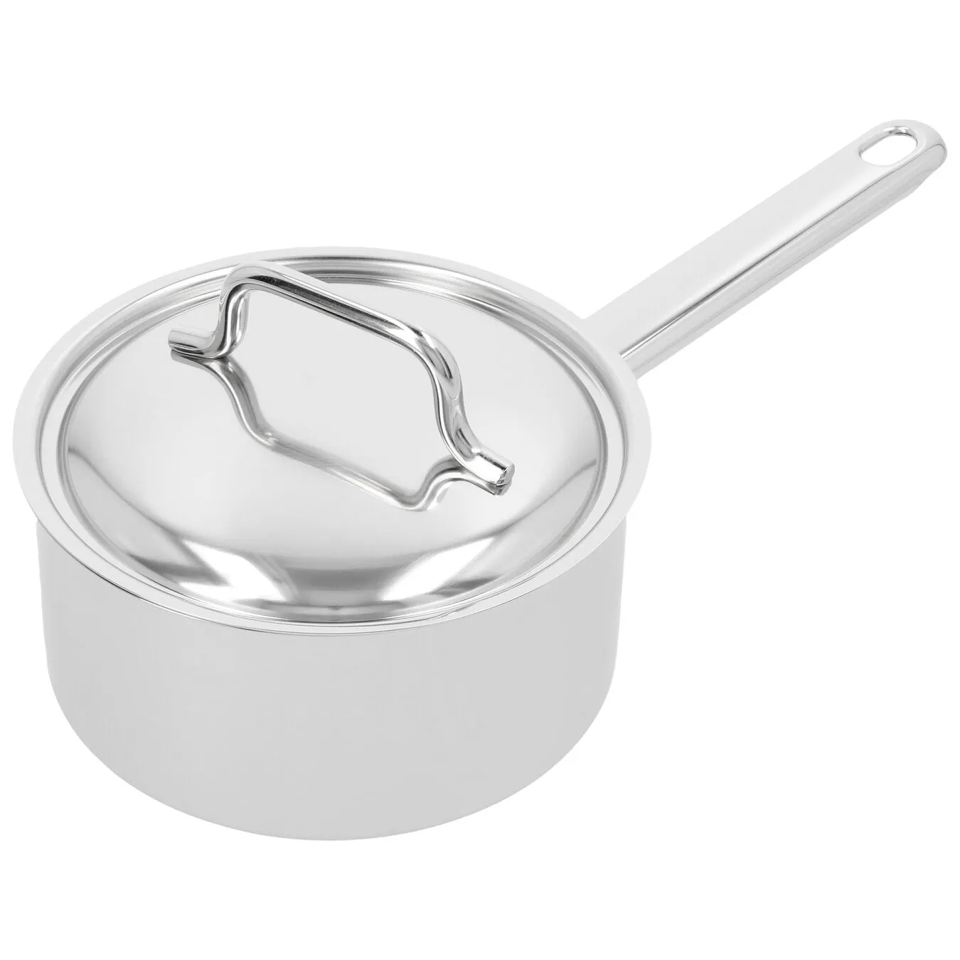 Demeyere Casseruola Con Manico Con Coperchio - 16 Cm, 18/10 Acciaio Inossidabile 5 Demeyere Casseruola Con Manico Con Coperchio - 16 Cm, 18/10 Acciaio Inossidabile - immagine 5