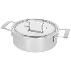 Demeyere Casseruola Con Coperchio - 24 Cm, 18/10 Acciaio Inossidabile -Vendite Pentolame 000024021