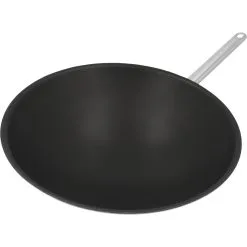 Demeyere Wok Fondo Tondo - 36 Cm, 18/10 Acciaio Inossidabile, Duraslide -Vendite Pentolame 000024075