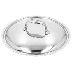 Demeyere Tegame Con Coperchio - 24 Cm, 18/10 Acciaio Inossidabile 10 Demeyere Tegame Con Coperchio - 24 Cm, 18/10 Acciaio Inossidabile -Vendite Pentolame 000024535