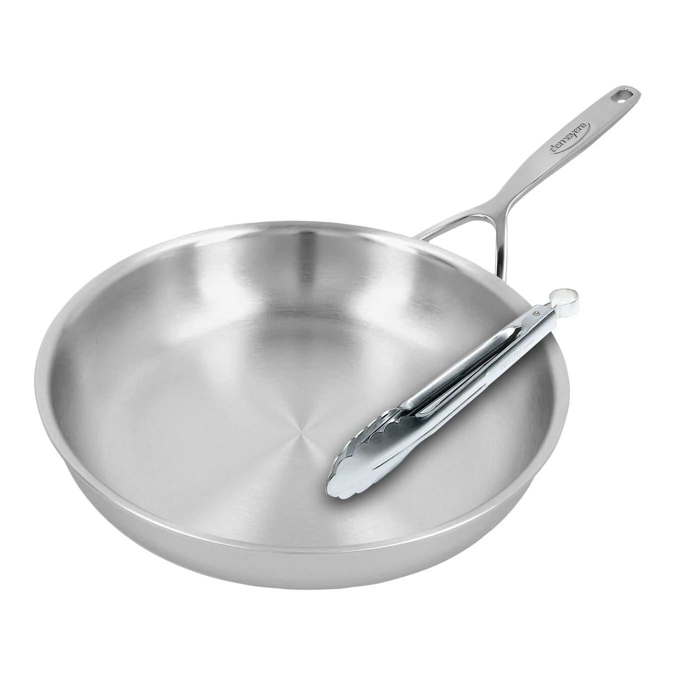 Demeyere Padella - 28 Cm, 18/10 Acciaio Inossidabile 2 Demeyere Padella - 28 Cm, 18/10 Acciaio Inossidabile - immagine 2