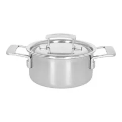 Demeyere Casseruola Con Coperchio - 16 Cm, 18/10 Acciaio Inossidabile