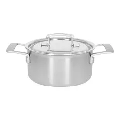 Demeyere Casseruola Con Coperchio - 20 Cm, 18/10 Acciaio Inossidabile
