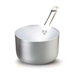 CASSERUOLA ALTA 1 MANICO ALLUMINIO PER INDUZIONE Ø16CM