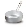 CASSERUOLA BASSA 1 MANICO ALLUMINIO PER INDUZIONE Ø28CM