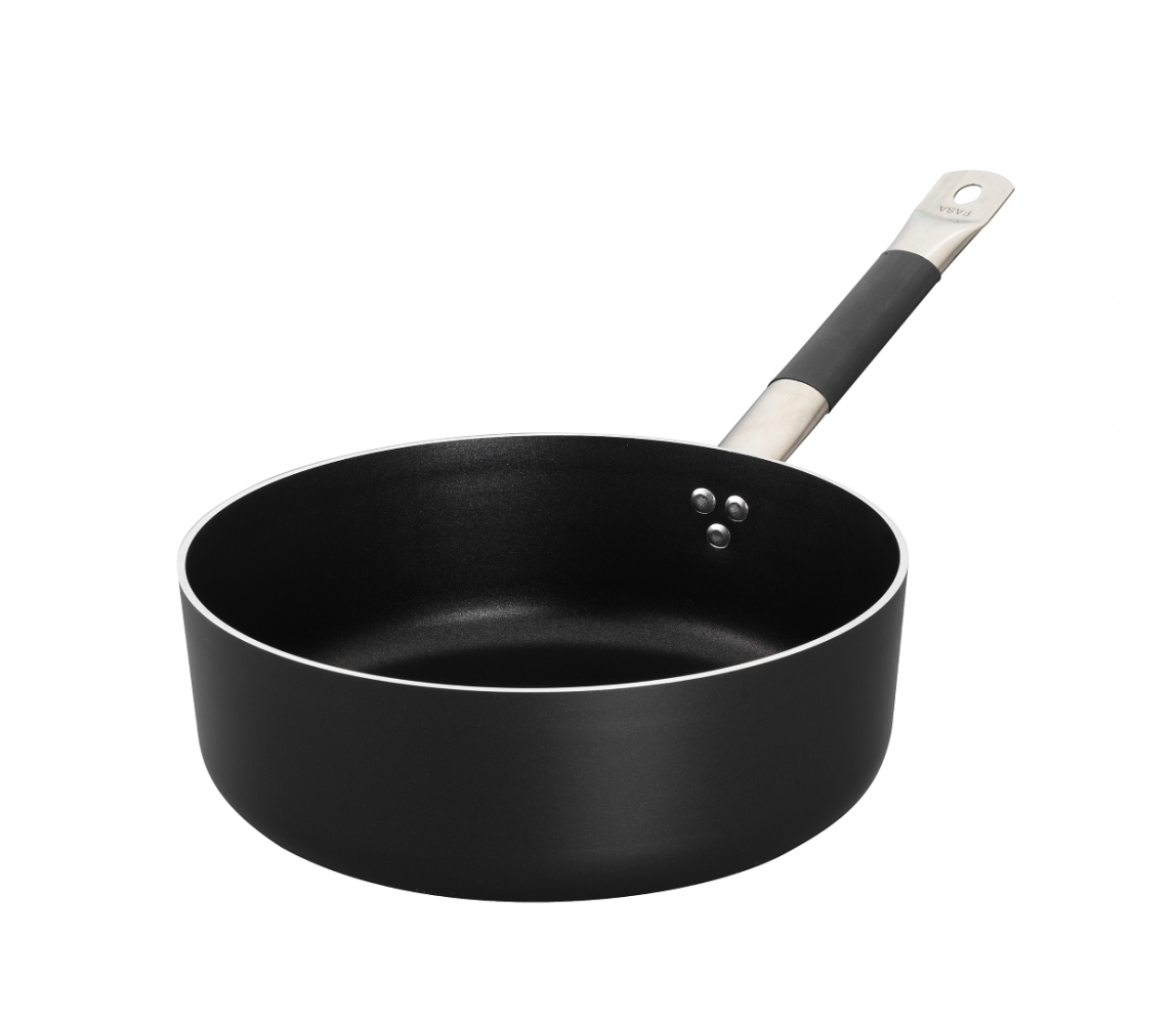 CASSERUOLA BASSA ANTADERENTE 1 MANICO ALLUMINIO PER INDUZIONE Ø28CM 1 CASSERUOLA BASSA ANTADERENTE 1 MANICO ALLUMINIO PER INDUZIONE Ø28CM