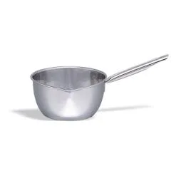 CASSERUOLA BOMBATA IN ACCIAIO INOX Ø20CM