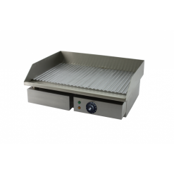 FRY TOP ELETTRICO RIGATO