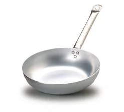 PADELLA SVASATA ALLUMINIO MANICO ACCIAIO INOX Ø36CM