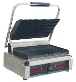 PIASTRA MEDIA RIGATA IN GHISA